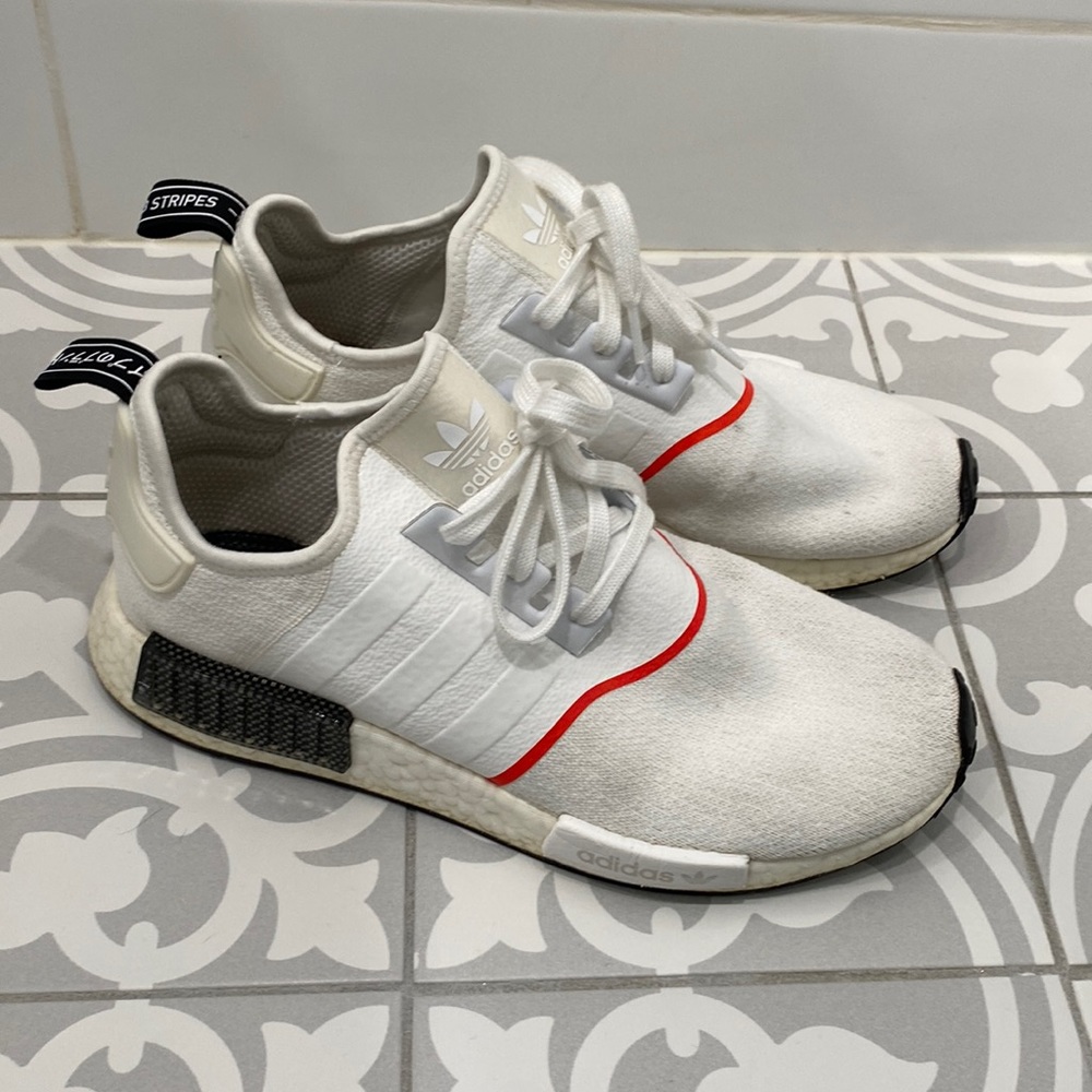 Adidas NMD Solar Red Stripe Carbon Edition